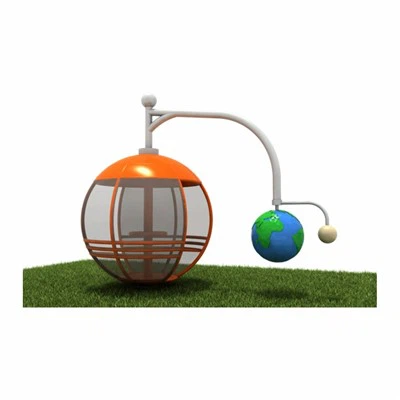 هيكل اللعب الخشبي في الهواء الطلق